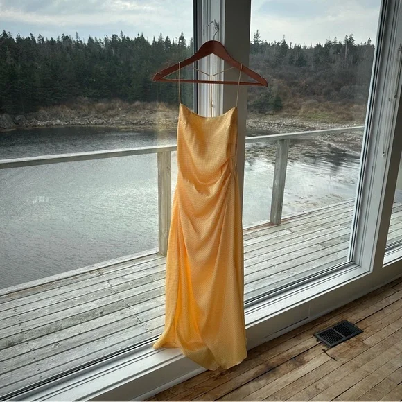 SIGNIFICANT OTHER ll ONE ANOTHER DRESS IN YELLOW SIZE 8 - Picture 6 of 13